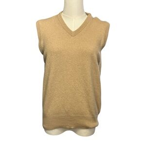 Hawick Knitwear Cashmere Sweater Vest Business Casual Minimalist Quiet Luxury S